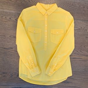 J.Crew • Shirt with 1/4 Buttons